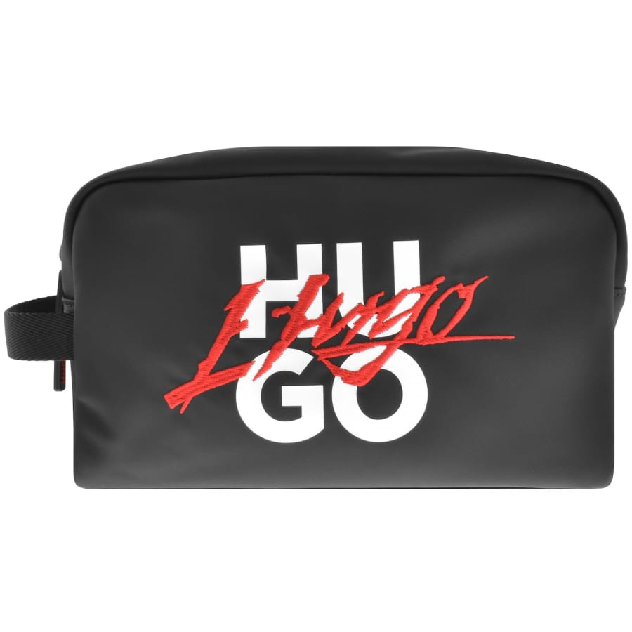 Hugo Handwritten2.0 10260368 Wash Bag Black